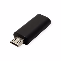VALUE 12.99.3192 changeur de genre de câble Micro-USB B USB-C Noir - Vue supplémentaire 4