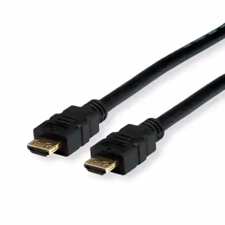 Value 11.99.5691, 1,5 m, HDMI Type A (Standard), 2 x HDMI Type A (Standard), 3840 x 2160 pixels, Compatibilité 3D, Noir