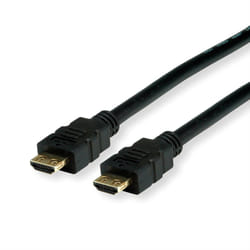 Value 11.99.5691 câble HDMI 1,5 m HDMI Type A (Standard) 2 x HDMI Type A (Standard) Noir