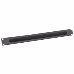 VALUE 26.99.0315, Panneau de gestion de câbles, Noir, Métal, 1U, 48,3 cm (19"), 206,8 g