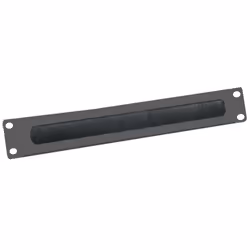 VALUE 26.99.0316, Panneau de gestion de câbles, Noir, Métal, 1U, 48,3 cm (19"), 277,7 g