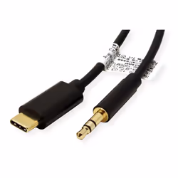 ROLINE 12033218 câble audio 3 m 3,5mm USB Type-C Noir