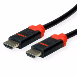 ROLINE 11.04.5941, 1,5 m, HDMI Type A (Standard), HDMI Type A (Standard), Compatibilité 3D, Noir