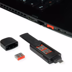 ROLINE 11.02.8331 bloqueur de port Clé de bloqueur de port USB Type-A Gris 10 pièce(s) - Vue supplémentaire 4