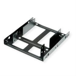 ROLINE 16.01.3008 Obturateur de baie de lecteur 2,5/3,5" Plateau de stockage de disques Noir