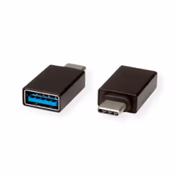ROLINE 12.03.2997, USB-C, USB-A, Noir