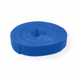 Value 25.99.5254, Attache-câbles à crochets et à boucles, Bleu, 25000 mm, 10 mm, 5 pièce(s)