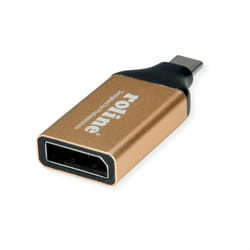 ROLINE 12.03.3232 adaptateur graphique USB 4096 x 2560 pixels Or