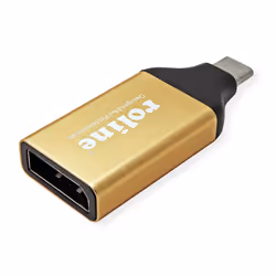 ROLINE 12.03.3232 adaptateur graphique USB 4096 x 2560 pixels Or