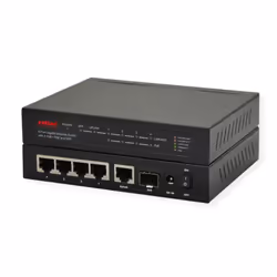 ROLINE 21.14.3524, Gigabit Ethernet (10/100/1000), Full duplex, Connexion Ethernet, supportant l'alimentation via ce port (Po ...