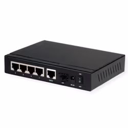 ROLINE 21.14.3524 commutateur réseau Gigabit Ethernet (10/100/1000) Connexion Ethernet, supportant l'alimentation via ce port (PoE) Noir