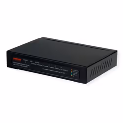 ROLINE 21.14.3524 commutateur réseau Gigabit Ethernet (10/100/1000) Connexion Ethernet, supportant l'alimentation via ce port (PoE) Noir