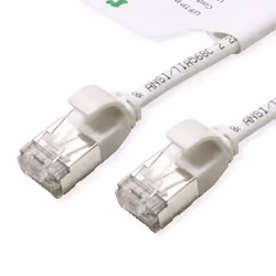 ROLINE 21.44.1700 câble de réseau Blanc 0,5 m Cat6a U/FTP (STP)