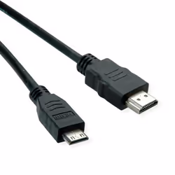 ROLINE 11445580 câble HDMI 2 m HDMI Type A (Standard) HDMI Type C (Mini) Noir