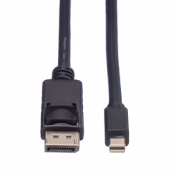 ROLINE 11445634 1 m DisplayPort Mini DisplayPort Noir