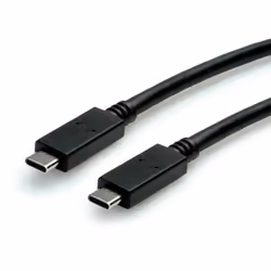 Secomp 11.44.9052, 0,5 m, USB C, USB C, USB 3.2 Gen 2 (3.1 Gen 2), 10000 Mbit/s, Noir