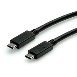 Secomp 11.44.9052 câble USB 0,5 m USB 3.2 Gen 2 (3.1 Gen 2) USB C Noir