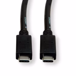 Secomp 11.44.9052 câble USB 0,5 m USB 3.2 Gen 2 (3.1 Gen 2) USB C Noir