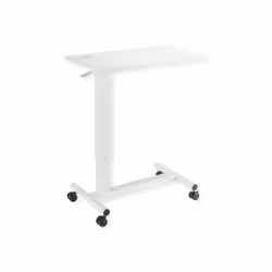 ROLINE 17.02.1549, Droit, Forme rectangulaire, Mélamine, Métal, Plastique, Blanc, 4 roue(s)