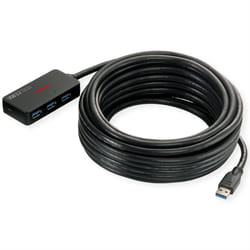 ROLINE 12041098 USB 3.2 Gen 1 (3.1 Gen 1) Type-A 5000 Mbit/s Noir