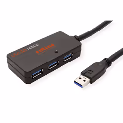 ROLINE 12041098 USB 3.2 Gen 1 (3.1 Gen 1) Type-A 5000 Mbit/s Noir