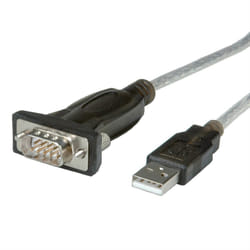 ROLINE 12021163 câble Série Gris 1,8 m USB Type-A DB-9