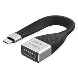 ROLINE 12033240 0,13 m USB Type-C DisplayPort Noir
