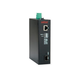 ROLINE 21.13.1135 convertisseur de support réseau 1000 Mbit/s Multimode Noir