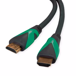 ROLINE 11.44.6012, 3 m, HDMI Type A (Standard), HDMI Type A (Standard), Compatibilité 3D, Noir