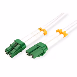 ROLINE 21158631 câble de fibre optique 2 m 2x LC OS2 Blanc