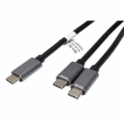 ROLINE 11028308 câble USB 1,85 m USB 2.0 USB C 2 x USB C Noir