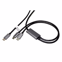 ROLINE 11028308 câble USB 1,85 m USB 2.0 USB C 2 x USB C Noir