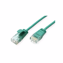 ROLINE 21.44.3930 câble de réseau Vert 0,15 m Cat6a U/UTP (UTP)