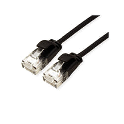 ROLINE 21.44.3953 câble de réseau Noir 1 m Cat6a U/UTP (UTP)