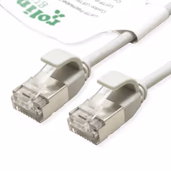ROLINE 21.44.3301 câble de réseau Gris 0,3 m Cat6a U/FTP (STP)