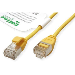 ROLINE 21.44.3326 câble de réseau Jaune 3 m Cat6a U/FTP (STP)