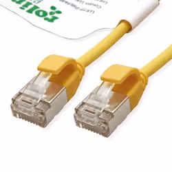 ROLINE 21.44.3326 câble de réseau Jaune 3 m Cat6a U/FTP (STP)
