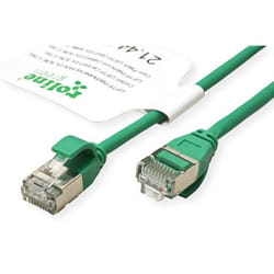 ROLINE 21.44.3331 câble de réseau Vert 0,3 m Cat6a U/FTP (STP)