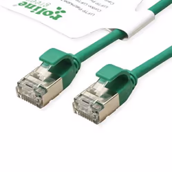 ROLINE 21.44.3331 câble de réseau Vert 0,3 m Cat6a U/FTP (STP)