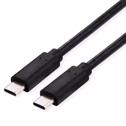 Secomp 11.02.9083, 2 m, USB C, USB C, USB4 Gen 2x2, 20000 Mbit/s, Noir