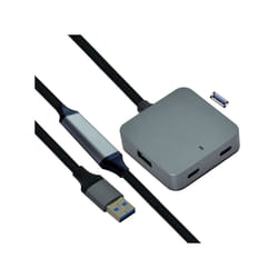 Value 12.99.1125 hub & concentrateur USB 3.2 Gen 1 (3.1 Gen 1) Type-A Noir
