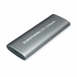 Value 16.99.4132, Enceinte ssd, M.2, Connectivité USB, Argent
