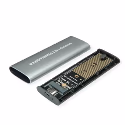 Value 16.99.4132 Boîtier de disques de stockage Enceinte ssd Argent M.2
