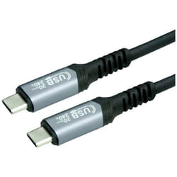 Câble Usb Usb4™ Usb-c® Mâle, Usb-c® Mâle 2.00 M Noir Blindé 11.99.9087 R031462 - Value