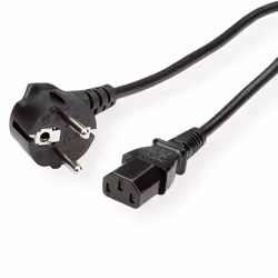 ROLINE 19.44.1000, 0,8 m, CEE7/7, IEC C13, 250 V, 10 A