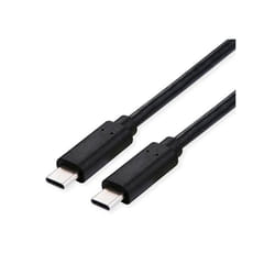 VALUE 11.99.9083 câble USB USB4 Gen 2x2 2 m USB C Noir