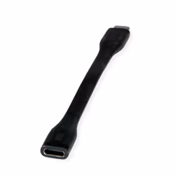 ROLINE 11029079, 0,115 m, USB C, USB C, USB4 Gen 3x2, 40000 Mbit/s, Noir