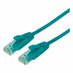 ROLINE 21.45.3130, 0,5 m, Cat6a, U/UTP (UTP), RJ-45, RJ-45, Vert