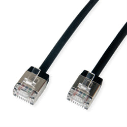 ROLINE 21.15.4563 câble de réseau Noir 3 m Cat6a U/FTP (STP)
