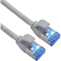 ROLINE 21.15.4310, 0,5 m, Cat6a, S/FTP (S-STP), RJ-45, RJ-45, Gris